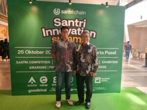 Sugianto Tandio, Co Founder dan CIO Greenhope Turut Hadiri Santri Innovation Summit 2024.