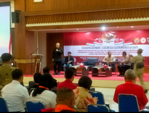 Situasi Dan Kondisi Seminar Pentingnya Penanaman 12 Nilai-Nilai Pancasila Kepada Generasi Muda.