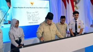 Presiden Prabowo Luncurkan Program Digitalisasi Pembelajaran Untuk Indonesia Cerdas