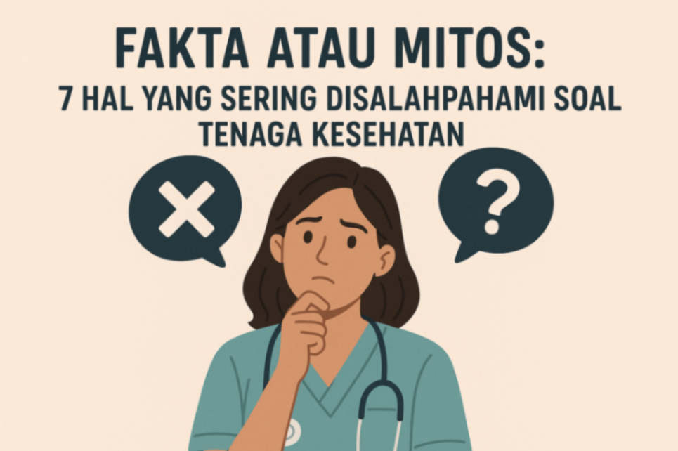 Fakta atau Mitos: 7 Hal yang Sering Disalahpahami soal Tenaga Kesehatan