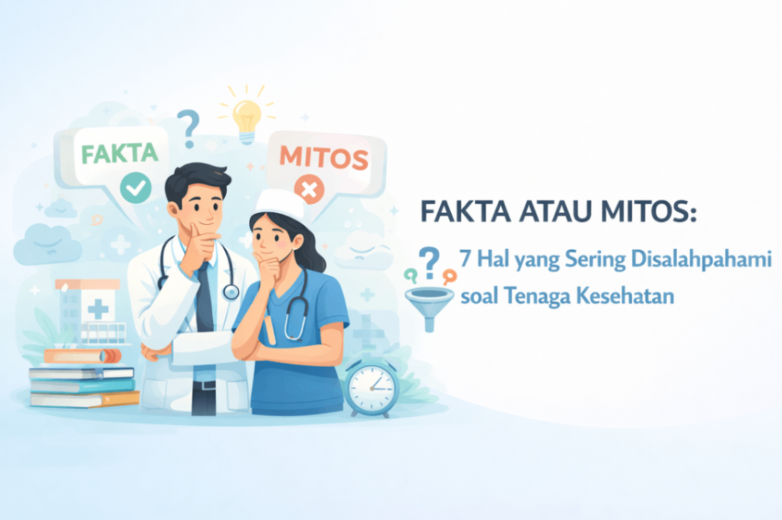 Fakta atau Mitos: 7 Hal yang Sering Disalahpahami soal Tenaga Kesehatan