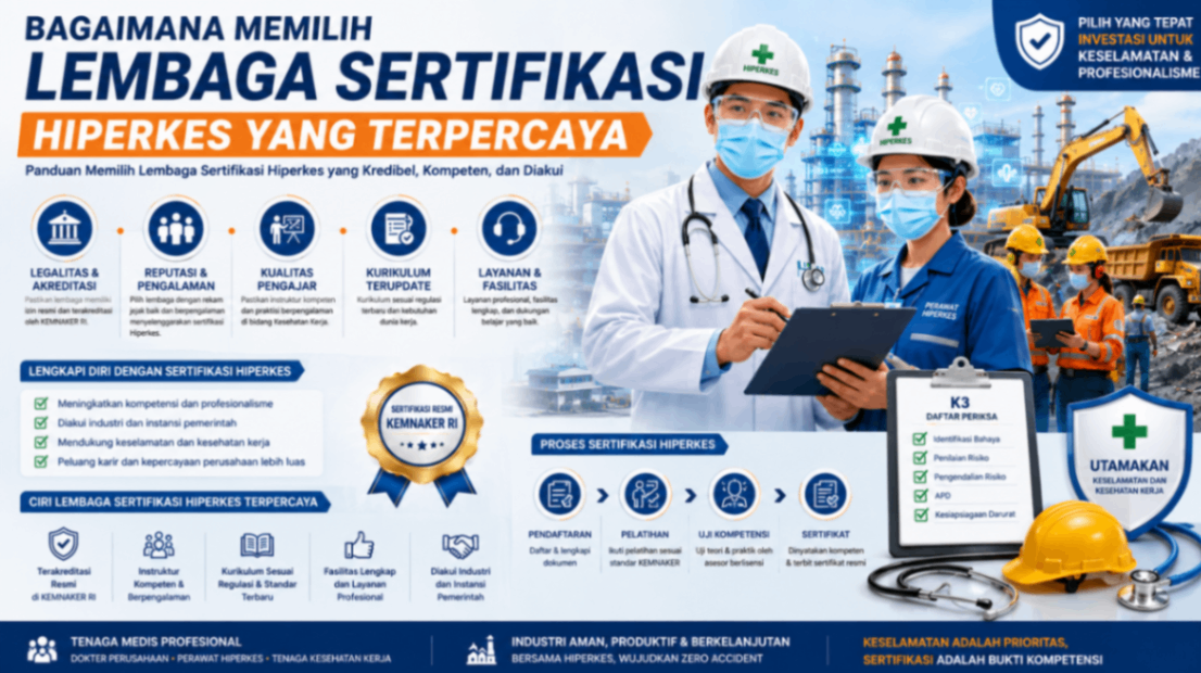 Cara Memilih Lembaga Sertifikasi Hiperkes Terpercaya 2026