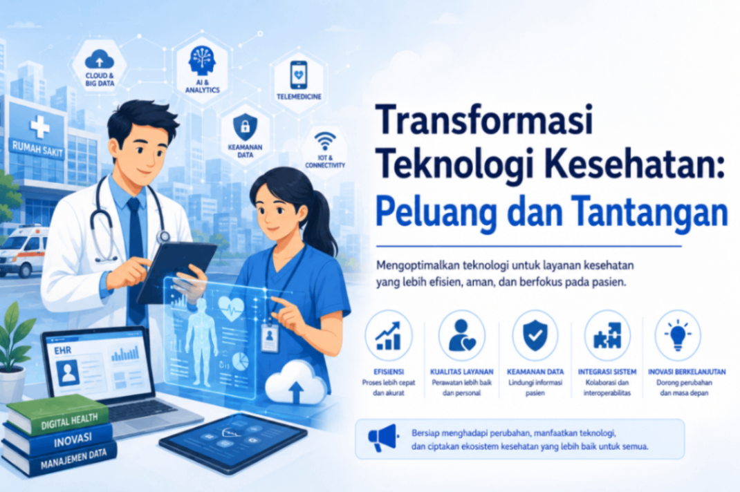 Transformasi Teknologi Kesehatan: Peluang dan Tantangan bagi Tenaga Kesehatan Indonesia