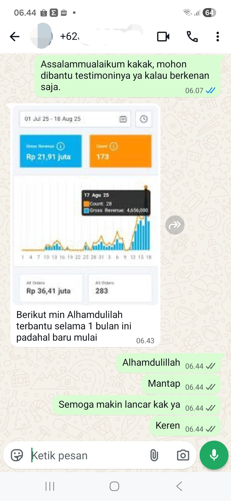 Testimoni 1