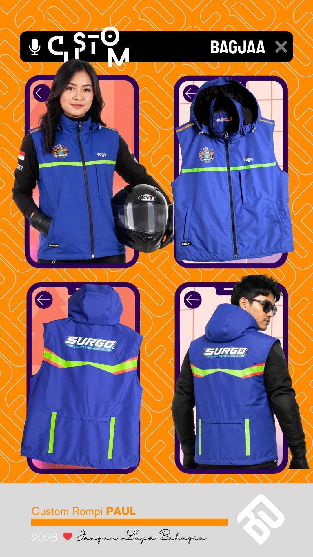 Portofolio Paul Custom Komunitas Bagjaa Bandung