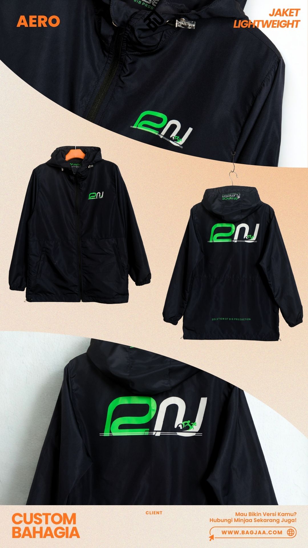 Hasil Custom Sablon Pelanggan Bagjaa 8