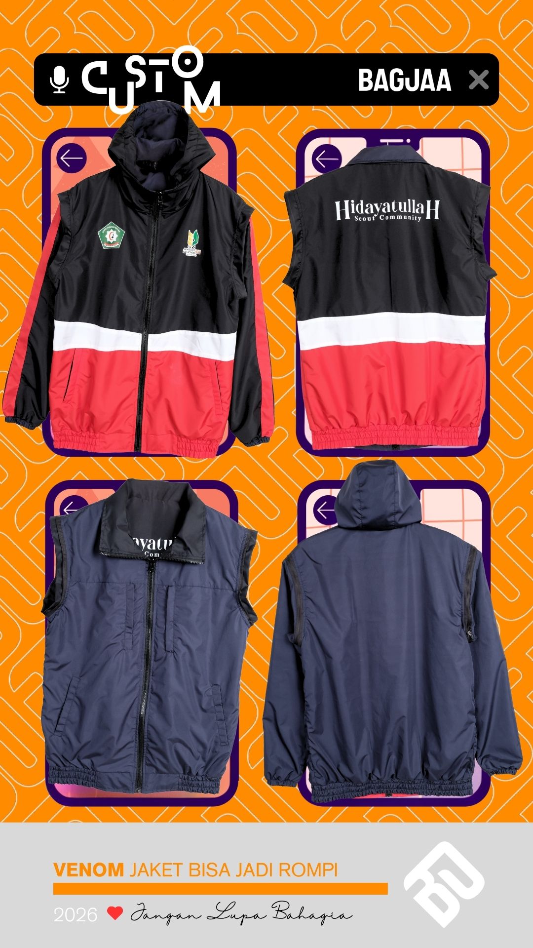 Portofolio Venom Custom Komunitas Bagjaa Bandung
