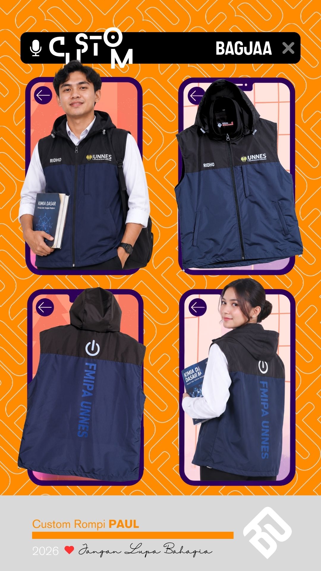 Portofolio Paul Custom Komunitas Bagjaa Bandung