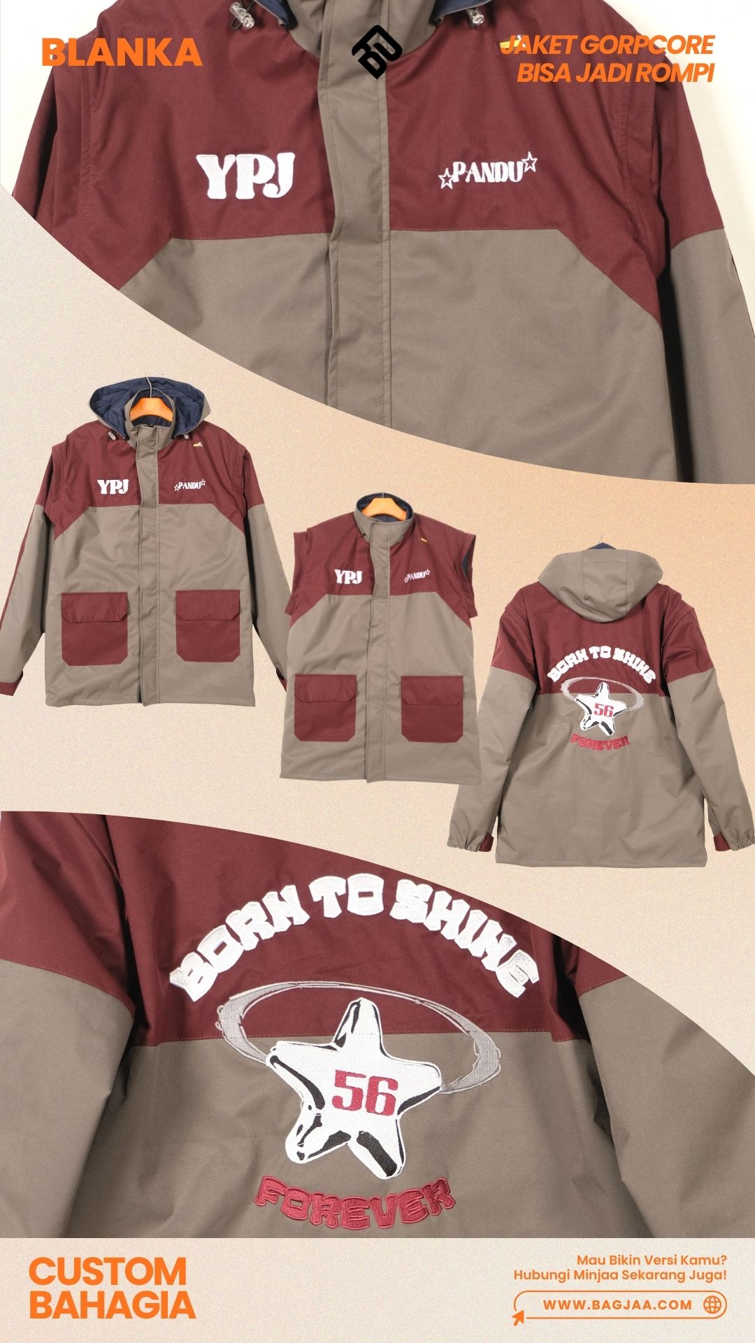 Hasil Custom Sablon Pelanggan Bagjaa 3