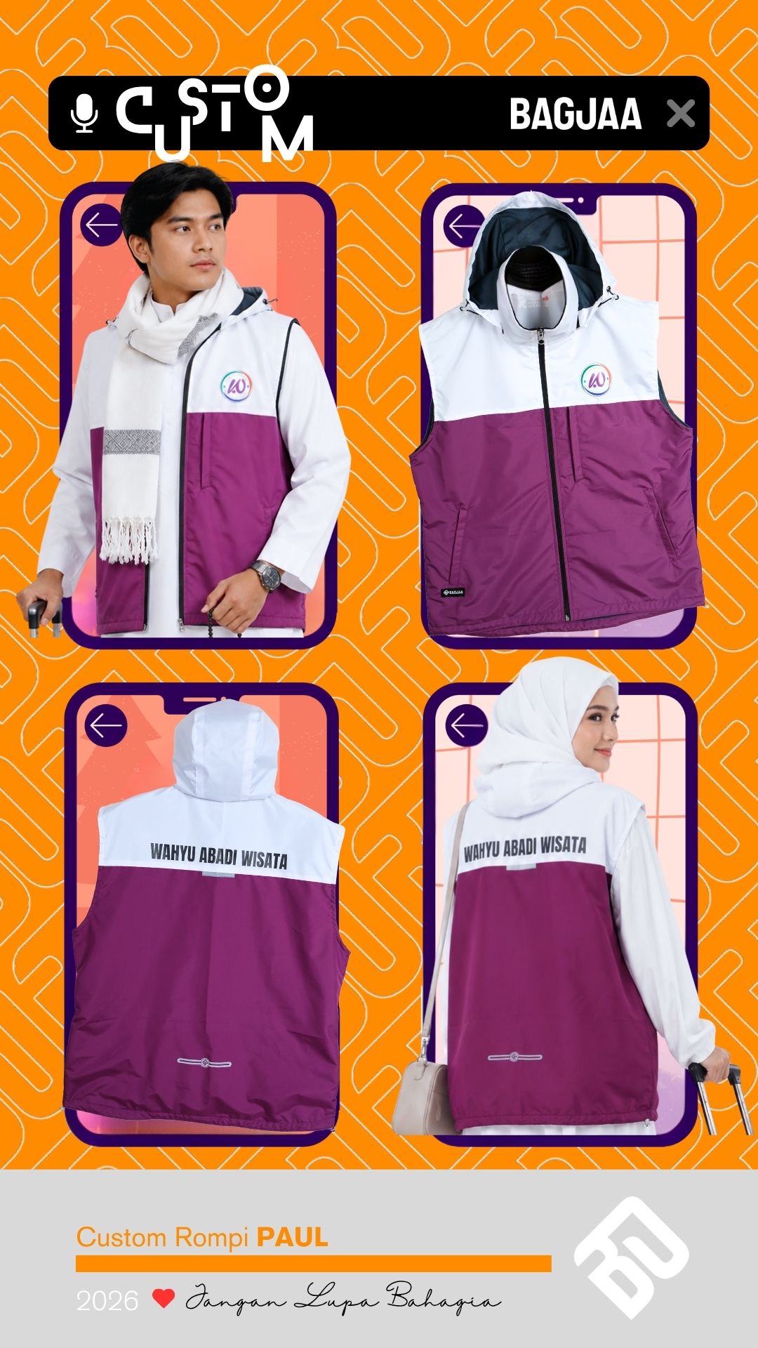 Portofolio Paul Custom Komunitas Bagjaa Bandung