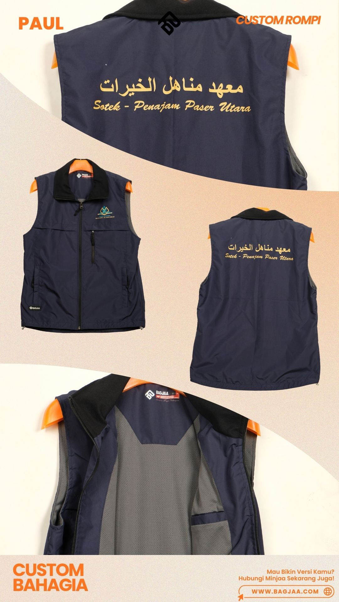 Hasil Custom Sablon Pelanggan Bagjaa 7