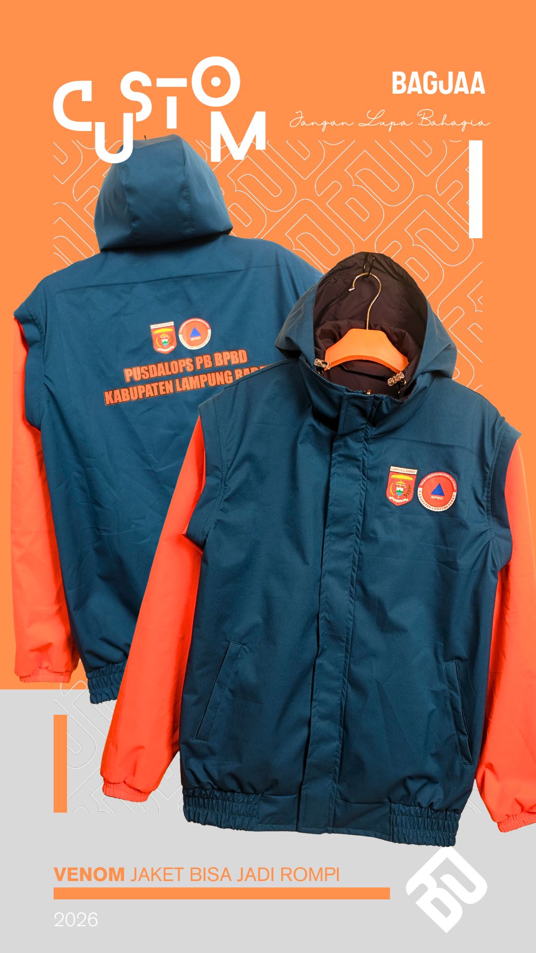 Hasil Custom Sablon Pelanggan Bagjaa 10
