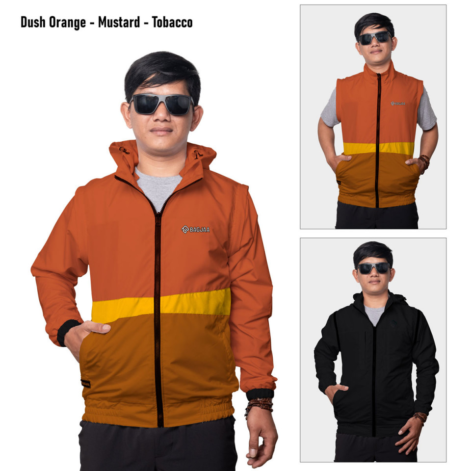 Venom - Dush Orange  -  Mustard  -  Tobacco & Navy