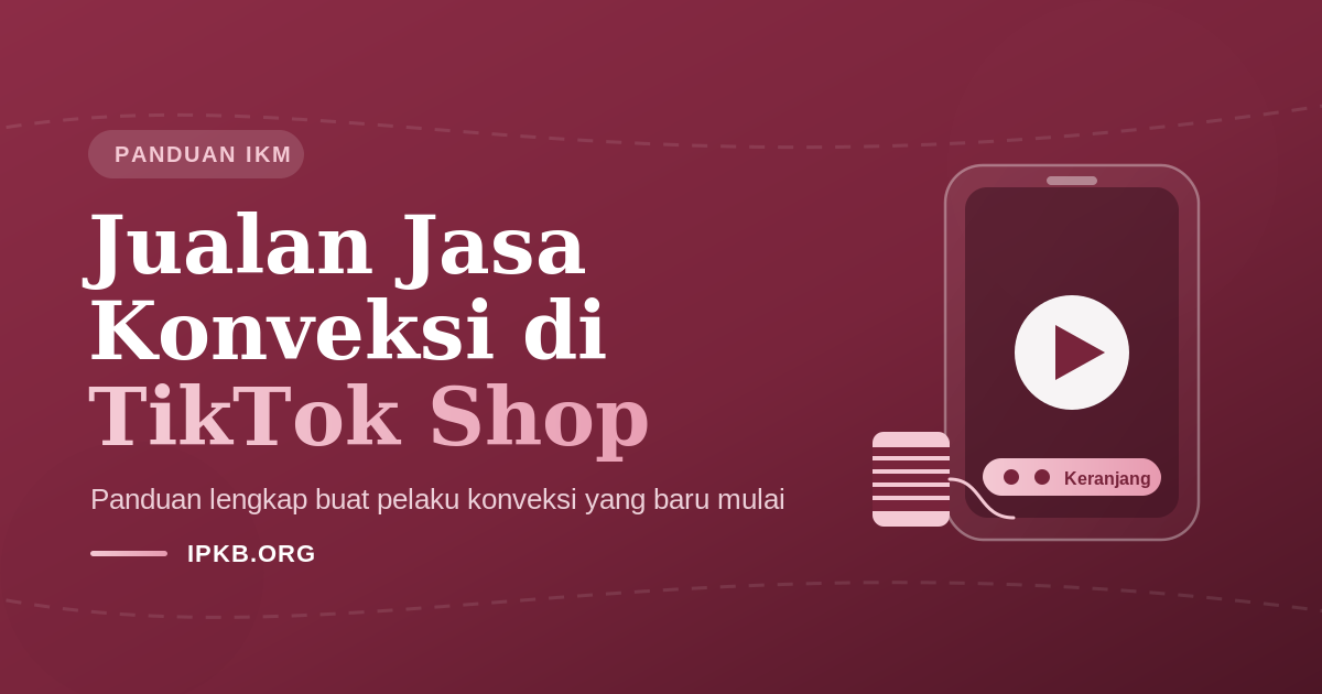Jualan Jasa Konveksi di TikTok Shop: Panduan buat yang Baru Mulai