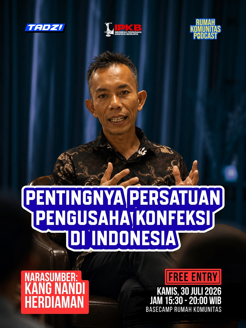 Podcast TADZ x IPKB Support by Rumah Komunitas