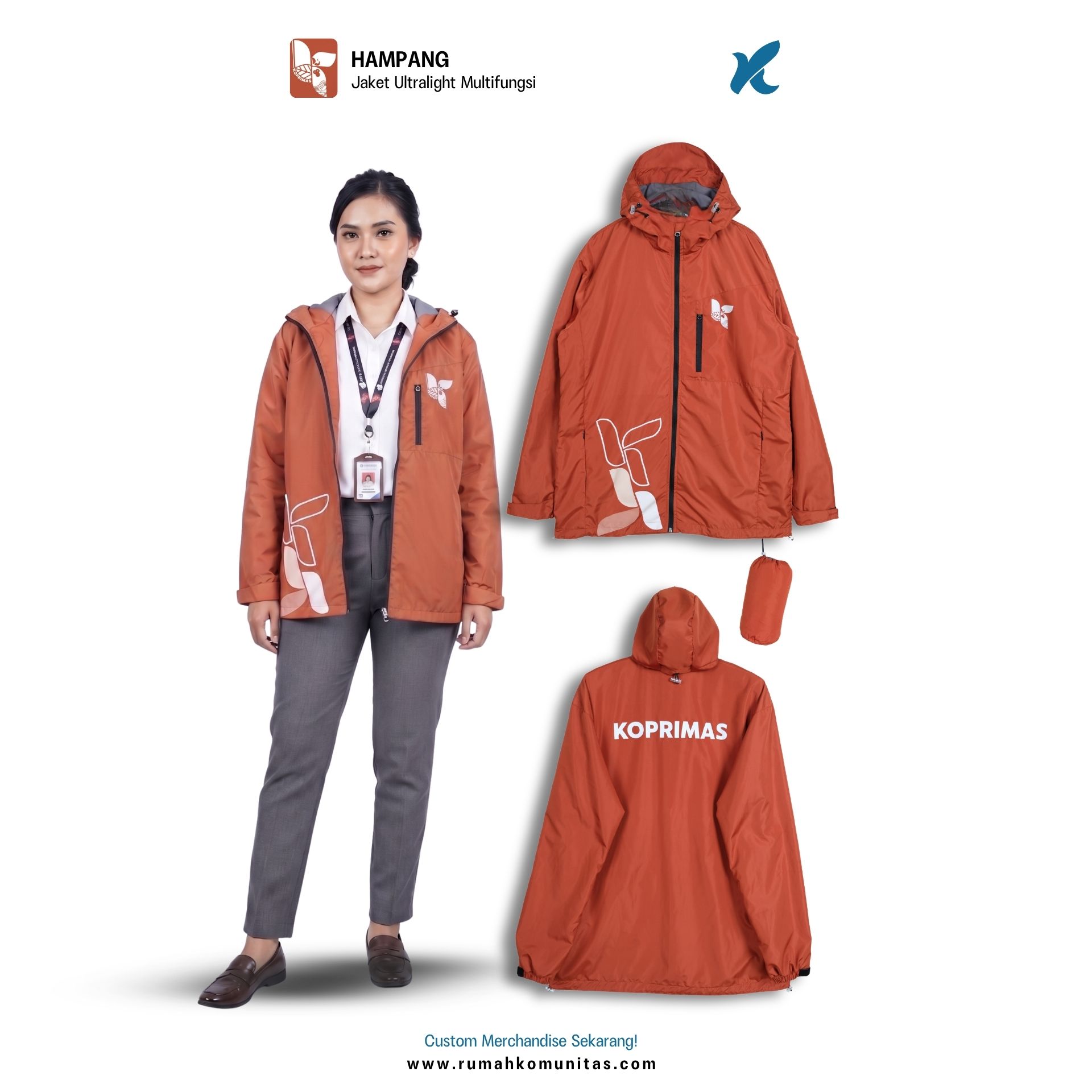 Jaket & Rompi Custom untuk Perusahaan Swasta