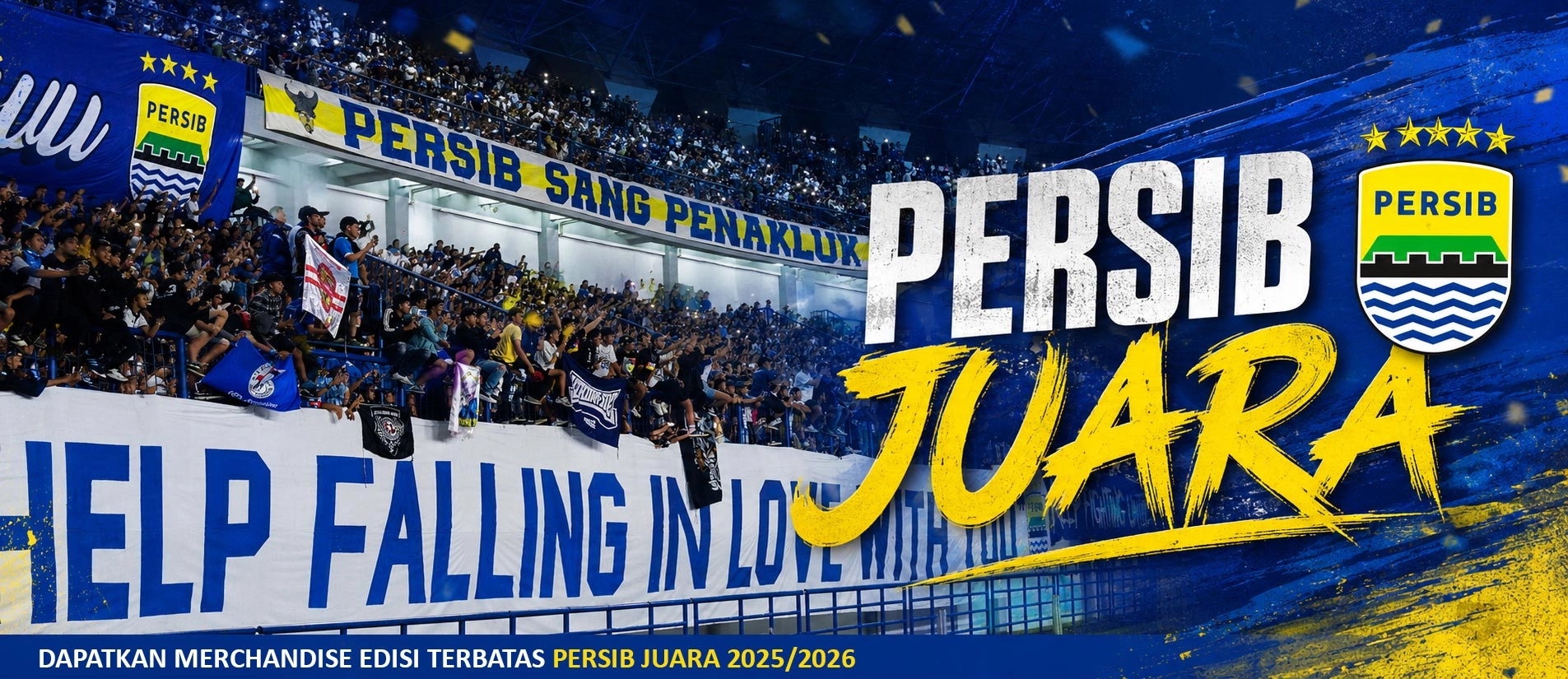 Banner Persib Juara