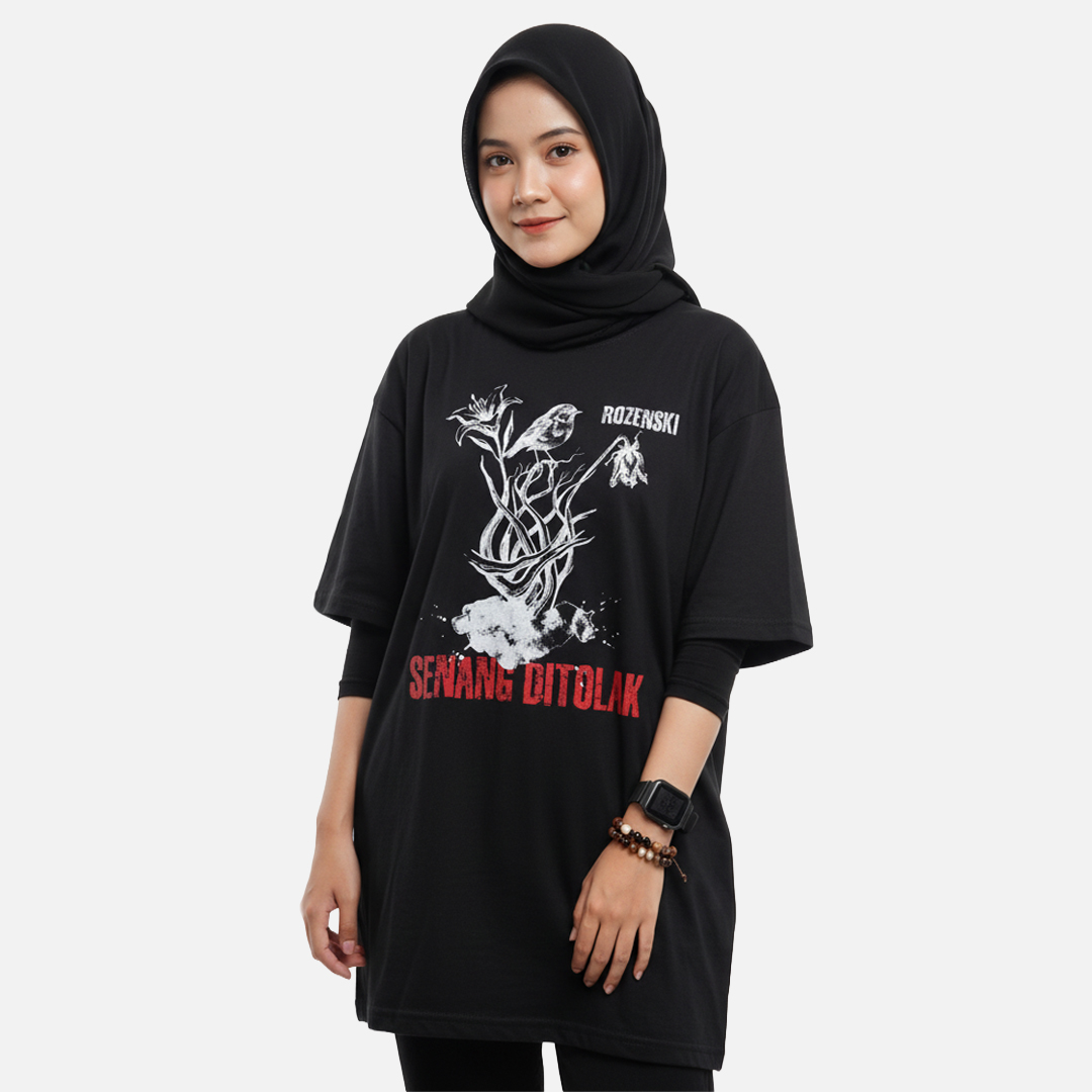 T-Shirt Senang Ditolak