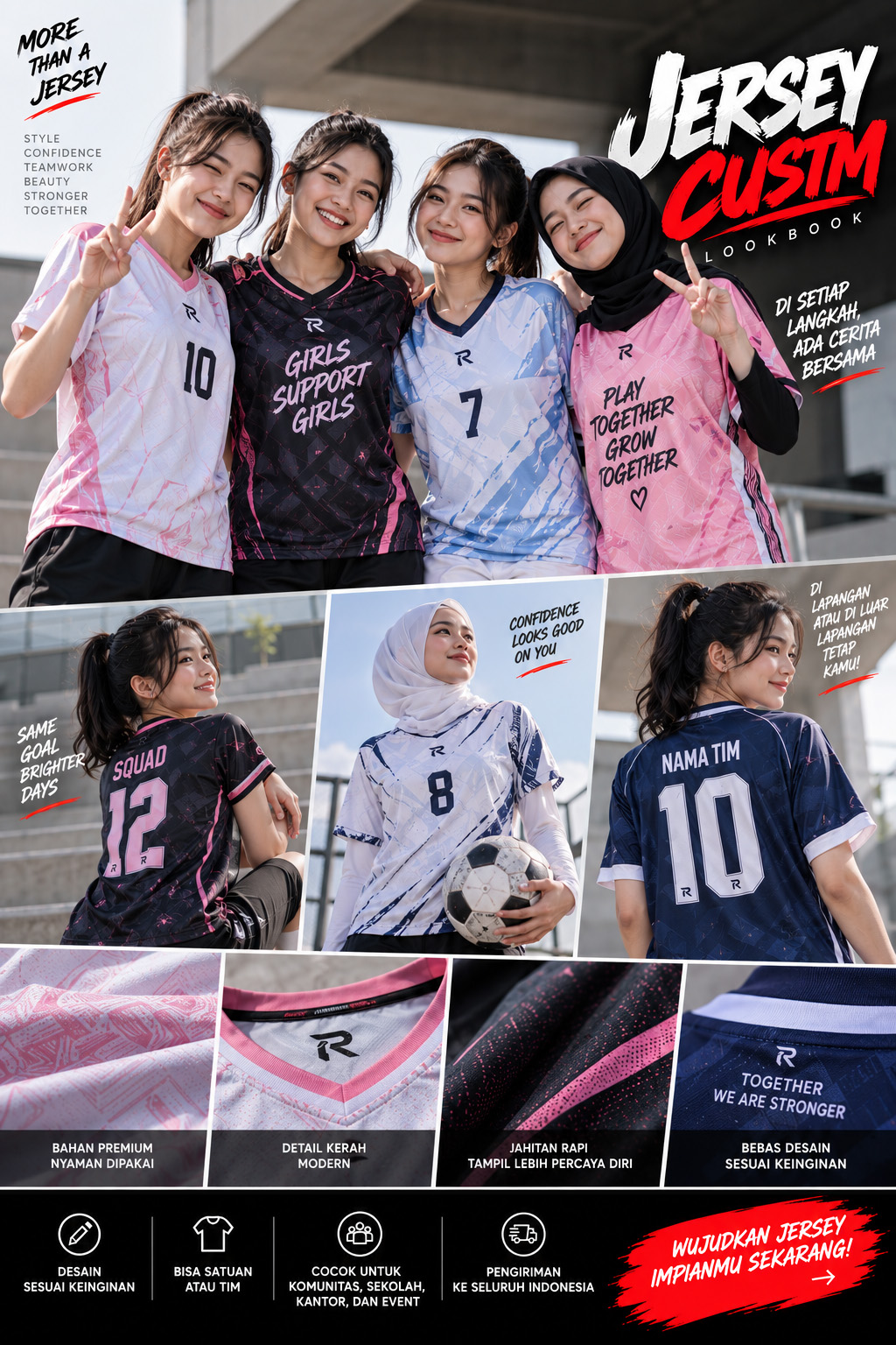 Lookbook Jersey Setelan Custom 2