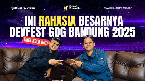 “GDG Bandung Kembali Gebrak Asia Tenggara : DevFest 2025 Sold Out Sebelum Event”