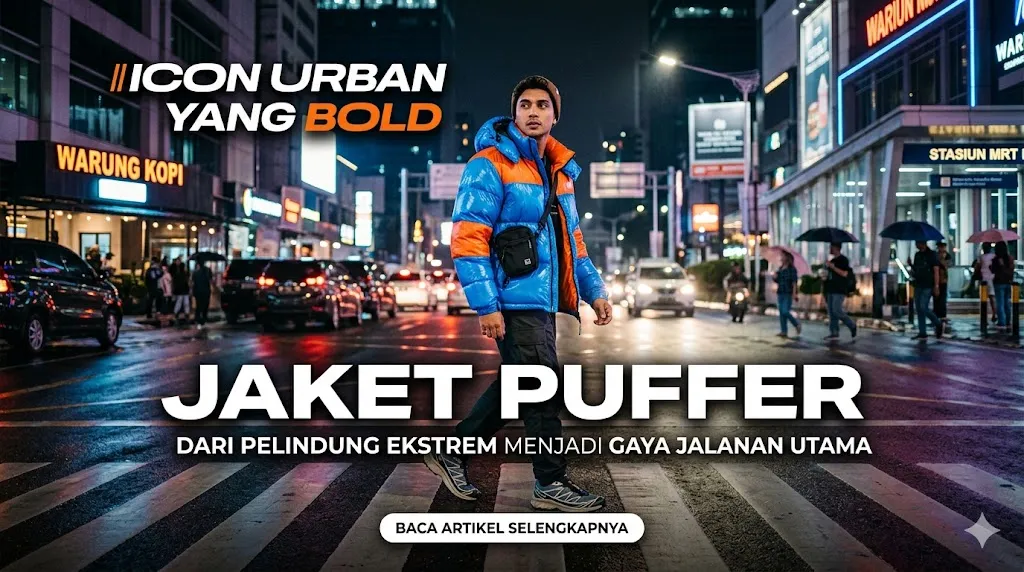 Menilik Jaket Puffer: Dari Pelindung Ekstrem Menuju Ikon Streetwear yang 'Bold'
