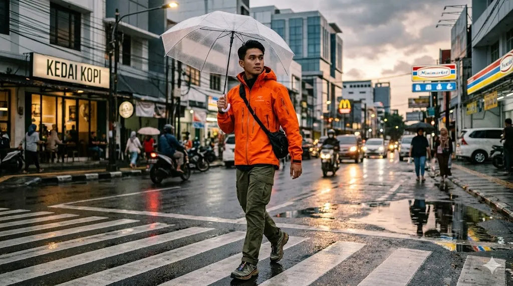Menilik Jaket Gorpcore: Dari Jalur Pendakian Menuju Tren Streetwear Kota