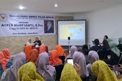 Sosialisasi Empat Pilar Agita Nurfianti DPD RI