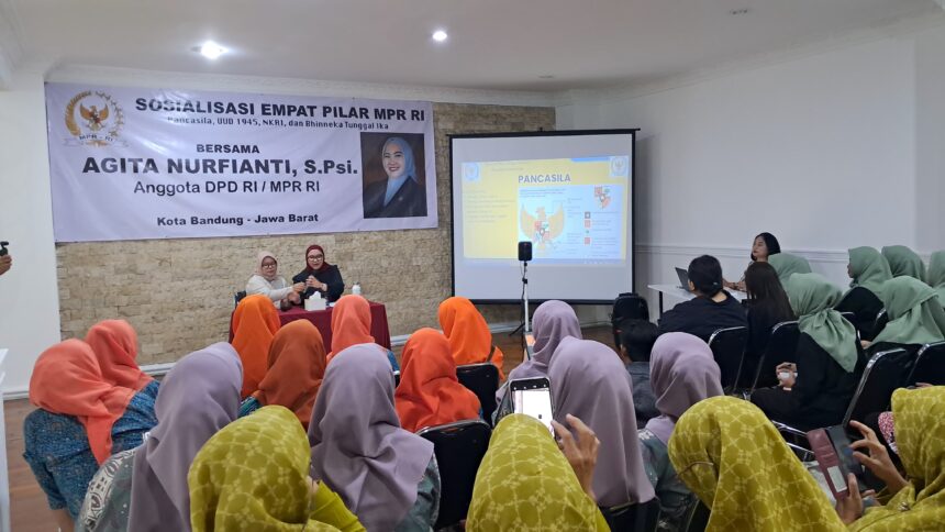 Sosialisasi Empat Pilar Agita Nurfianti DPD RI