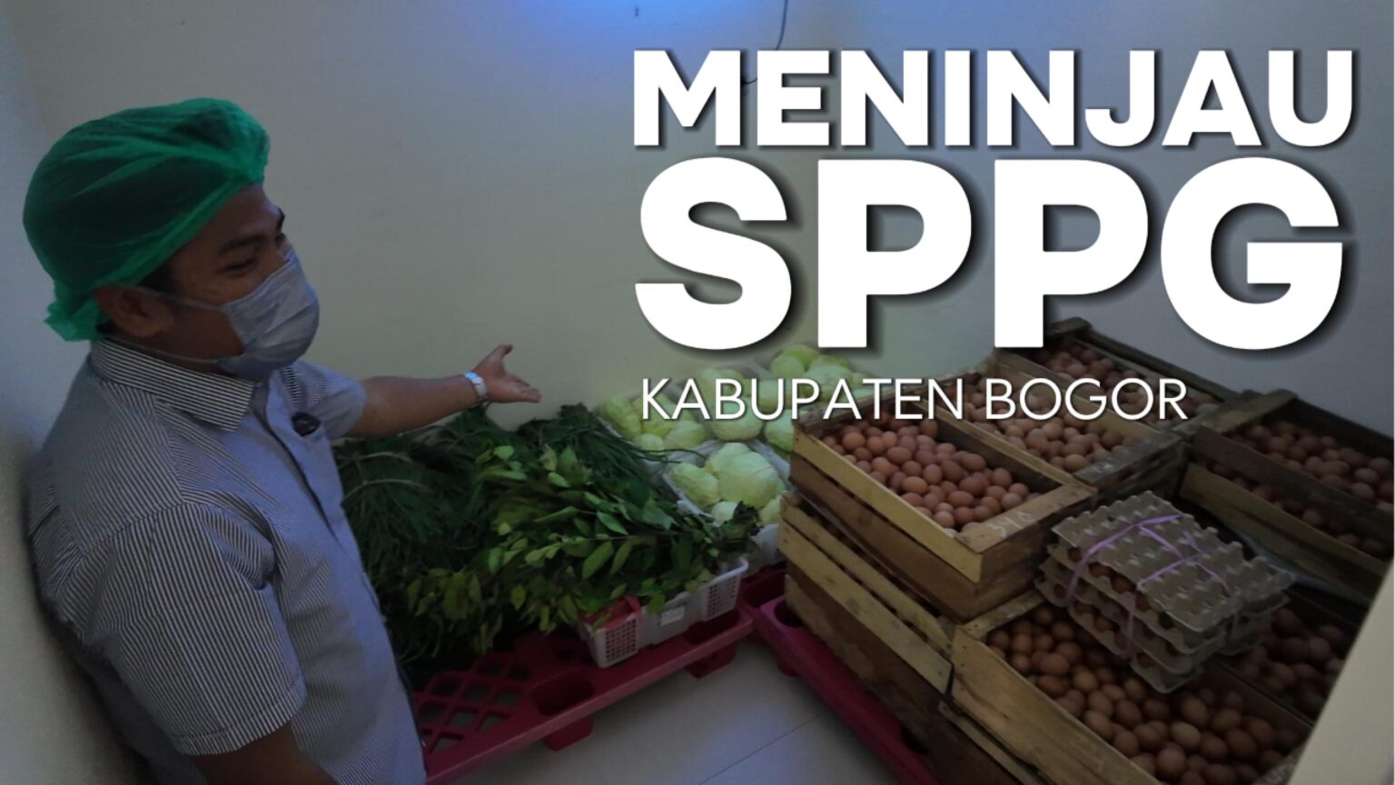 Agita Nurfianti tinjau dapur SPPG Bojong Koneng Bogor yang memproduksi 3.000 porsi makanan bergizi per hari untuk sekolah dan Posyandu.