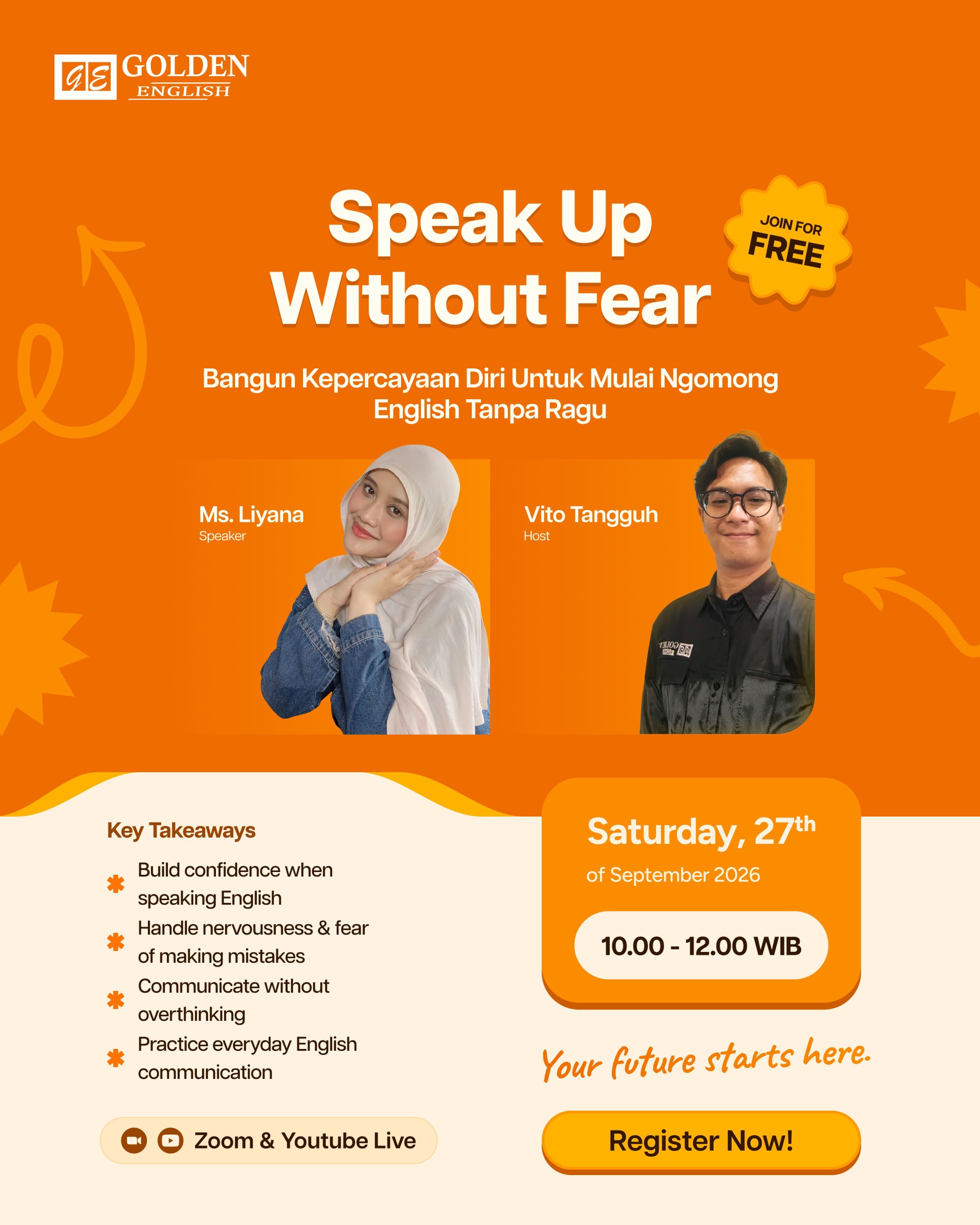 SPEAK UP WITHOUT FEAR