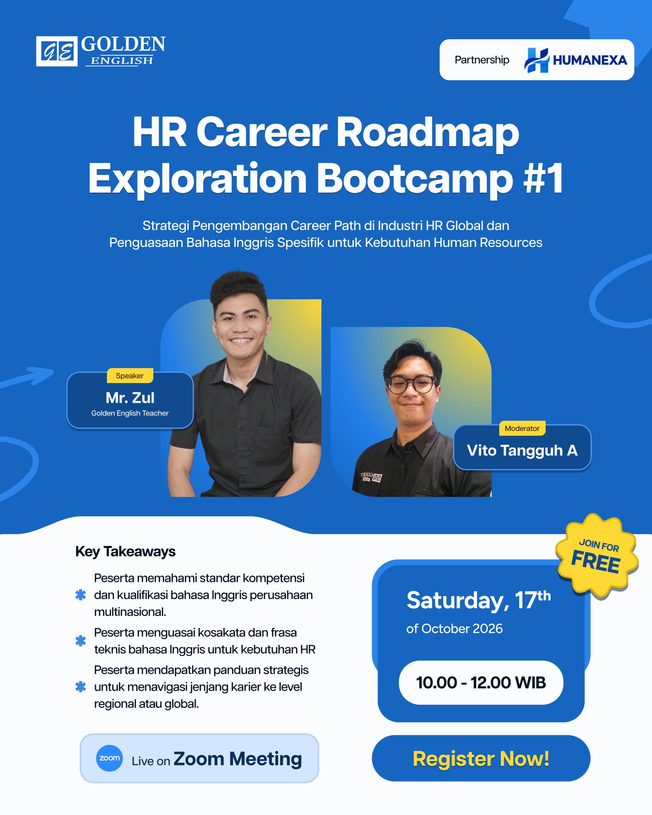 HR Career Roadmap Exploration Bootcamp #1