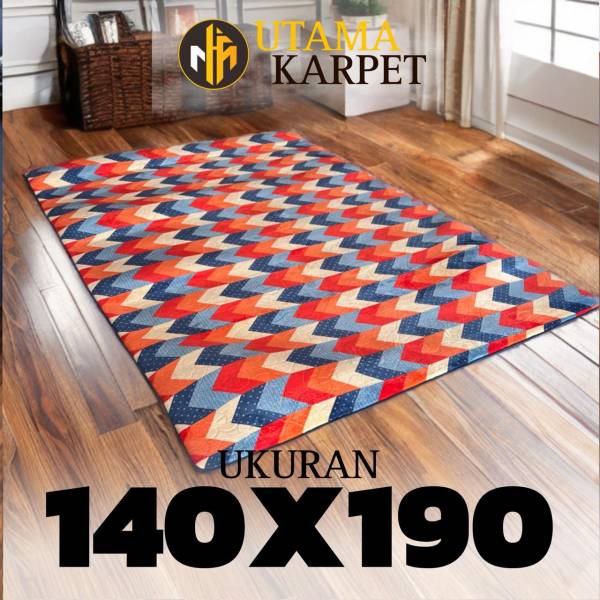 Karpet Uk [140x190 cm] Busa Malaysia Motif Minimalis Premium