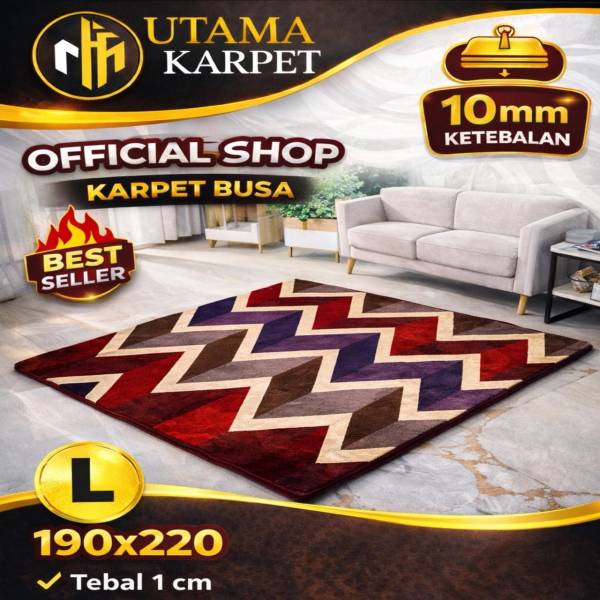 [190X220]Karpet Busa Malaysia Ekonomis – Series Terbaru