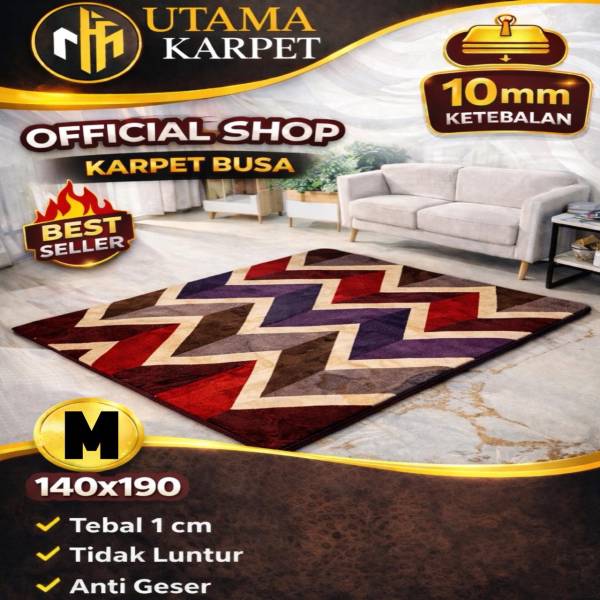[140X190]Karpet Busa Malaysia Lite – Series Terbaru Versi Lite