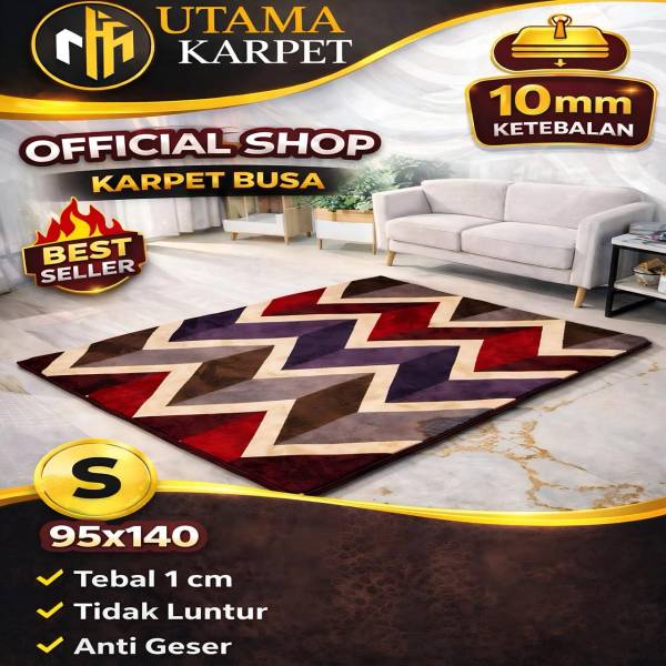 [95X140]Karpet Busa Malaysia Lite – Series Terbaru Versi Lite
