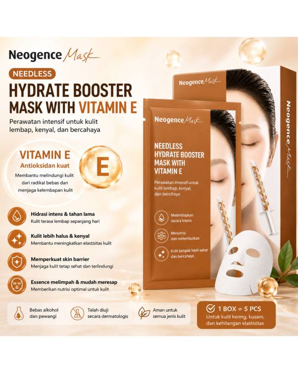 Neogence Hydrate Booster Mask + Vit E - 1 PCS