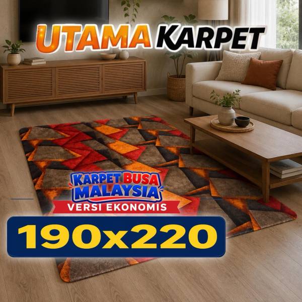 [190X220]Karpet Busa Malaysia Ekonomis – Series Terbaru