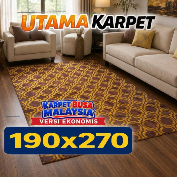 [190X270]Karpet Busa Malaysia Ekonomis – Series Terbaru