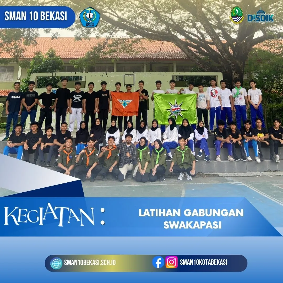Latihan Gabungan SWAKAPASI dan SMAN 4 Bekasi