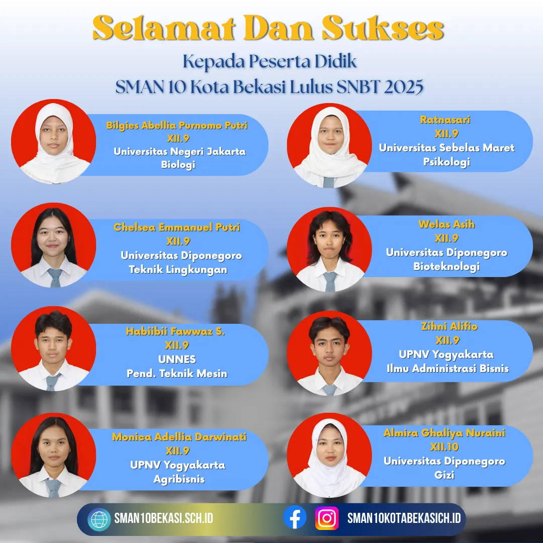 Foto tambahan 5 dari Selamat! Untuk Angkatan 25 yang Telah Lolos Masuk PTN Jalur SNBT 2025