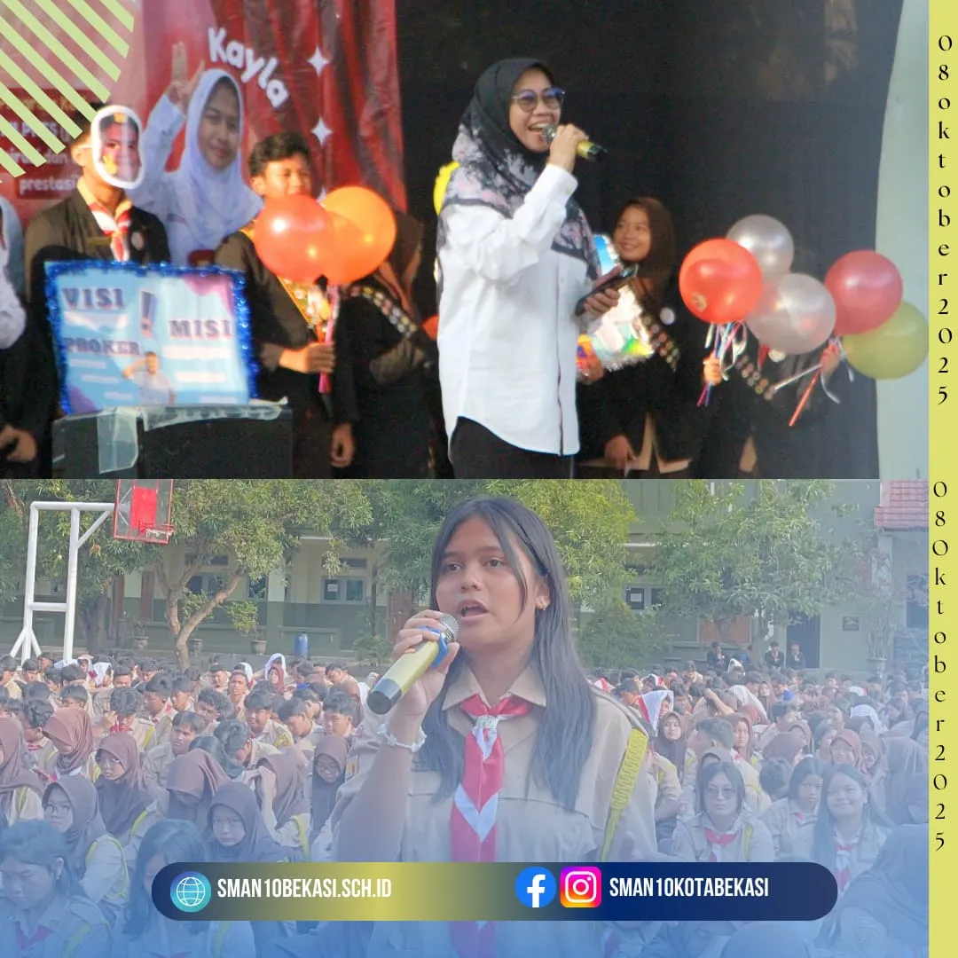 Foto tambahan 1 dari kegiatan Orasi Pemilihan Ketua OSIS 2025.