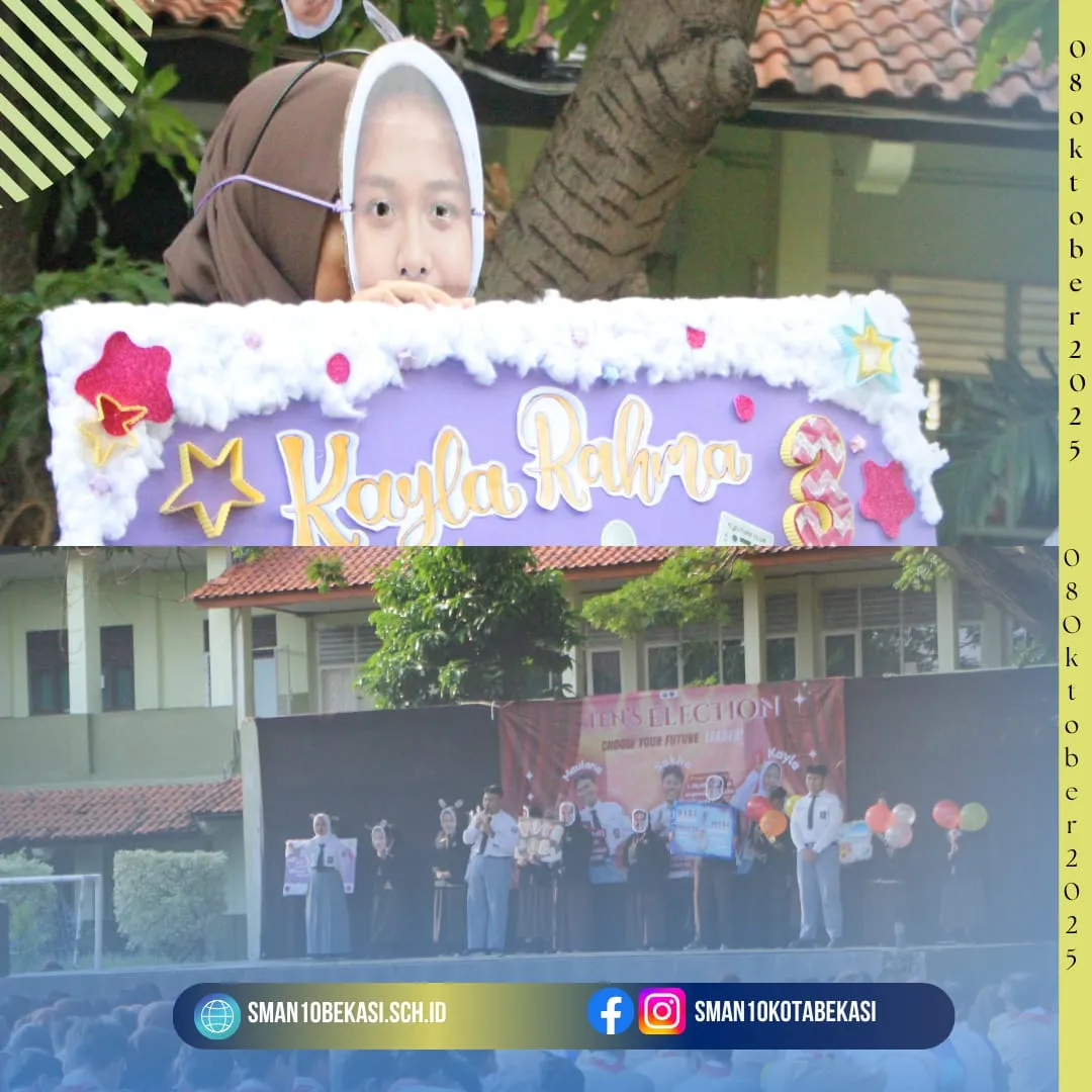 Foto tambahan 6 dari kegiatan Orasi Pemilihan Ketua OSIS 2025.
