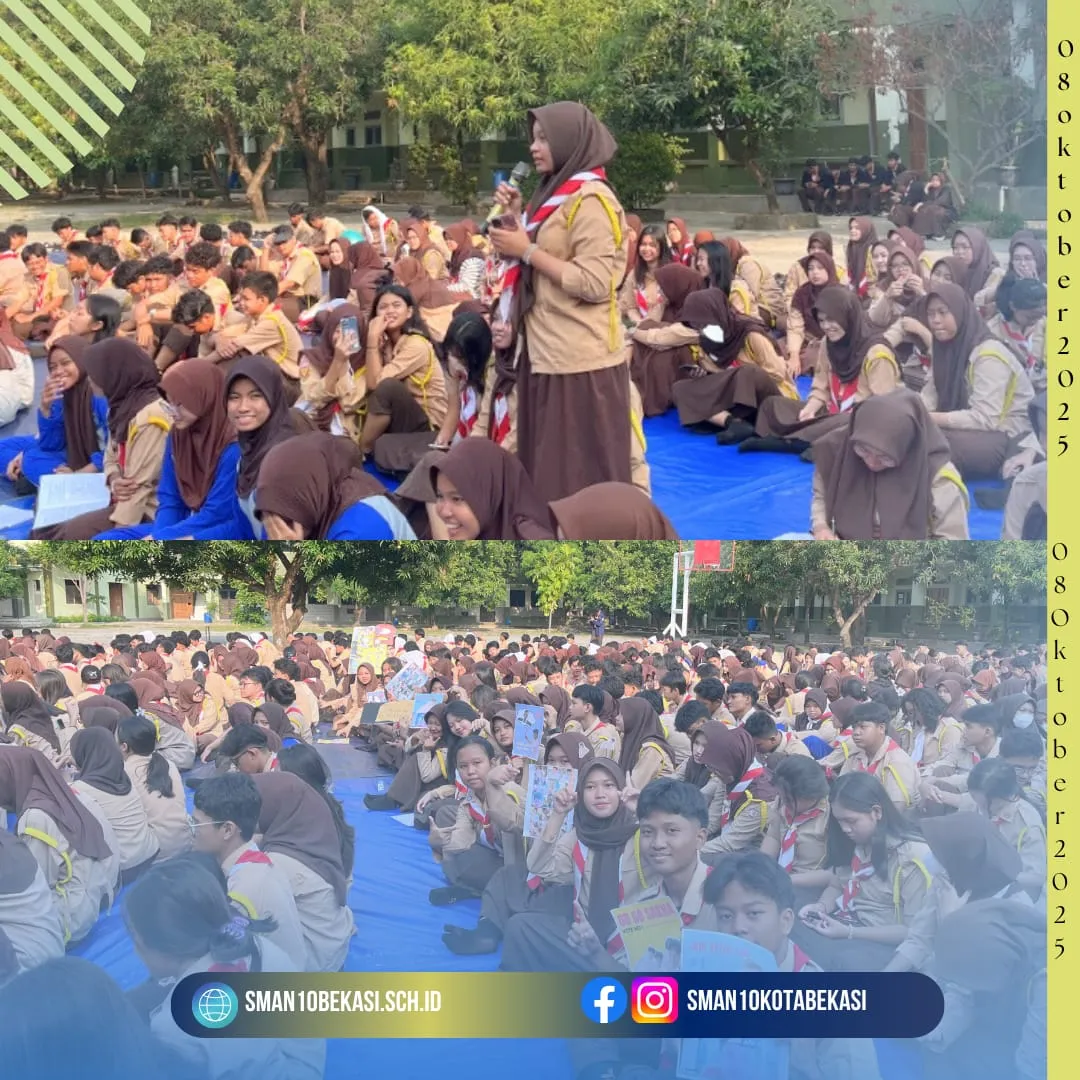 Foto tambahan 3 dari kegiatan Orasi Pemilihan Ketua OSIS 2025.