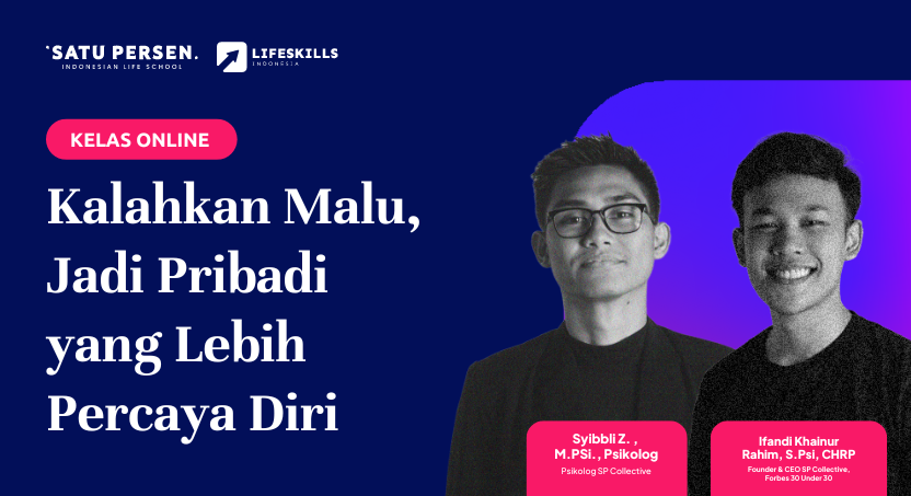 Kalahkan Malu, Jadi Pribadi yang Lebih Percaya Diri