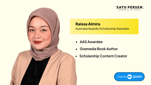 Webinar Bedah Roadmap & Strategi Taktis untuk Kuliah S2 melalui Australia Awards Scholarship (AAS)