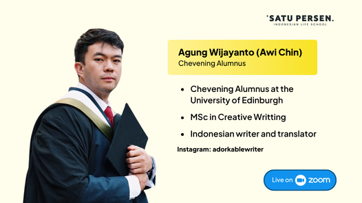 Webinar Chevening Scholarship: Bedah Roadmap, Esai, dan Wawancara sampai Lolos
