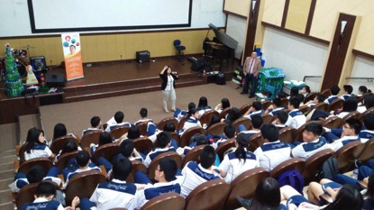 Seminar “3 Keys to Become a Successful Driven Students” di Sekolah Springfield