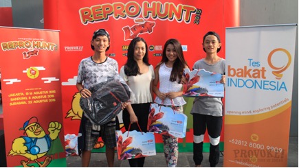 Tes Bakat Indonesia mendukung proses Audisi Repro Hunt with LOOP 2015 – Jakarta