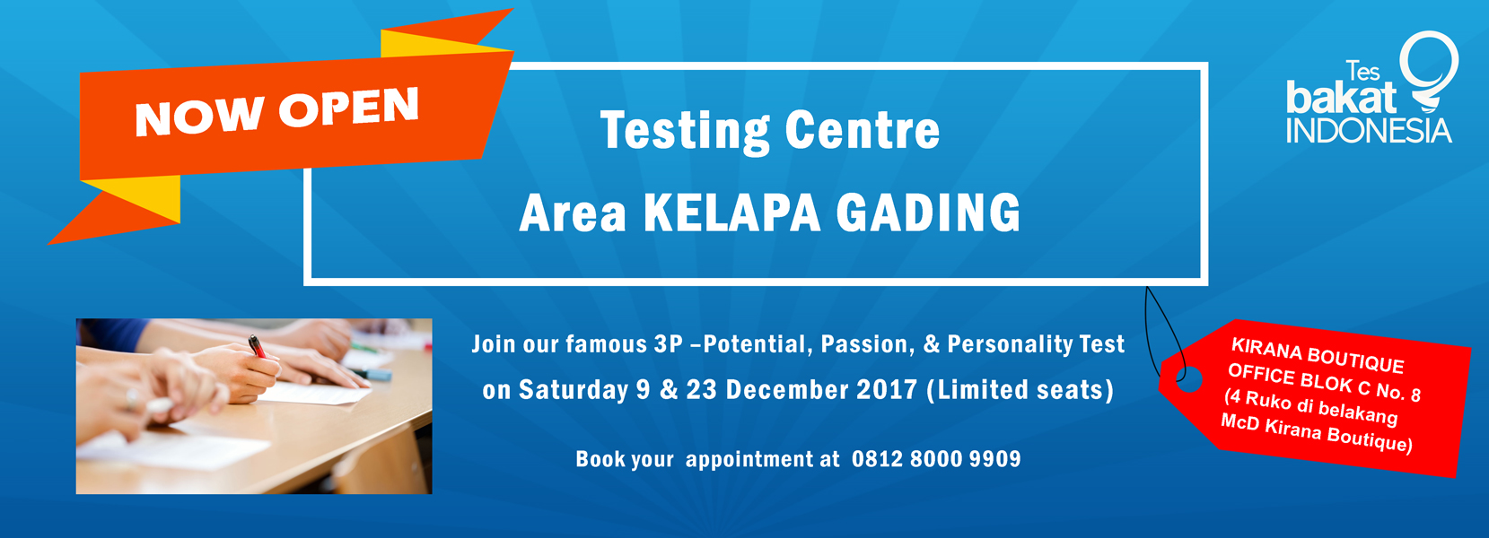 Testing Centre Kelapa Gading