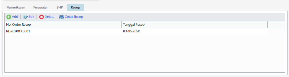 Order Resep